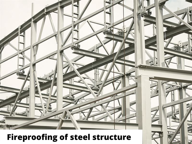 fireproofing of steel structure